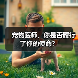 宠物医师，你是否履行了你的使命？