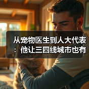 从宠物医生到人大代表：他让三四线城市也有了高品质宠物医疗服务