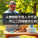 从宠物医生到人大代表:他让三四线城市也有了高品质宠物医疗服务(图1) 从宠物医生到人大代表:他让三四线城市也有了高品质宠物医疗服务(图1)