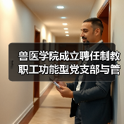 兽医学院成立聘任制教职工功能型党支部与管理委员会