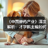 《中国兽药产业》深度解析：才学鹏主编如何解读行业趋势（图2）
