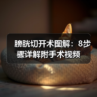膀胱切开术图解：8步骤详解附手术视频