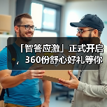 「智答应激」正式开启，360份舒心好礼等你赢！（图1）