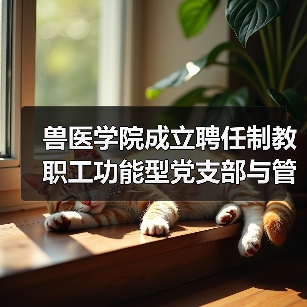 兽医学院成立聘任制教职工功能型党支部与管理委员会(图2) 兽医学院成立聘任制教职工功能型党支部与管理委员会(图2)
