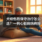 犬咬伤后保守治疗怎么选？一例心脏病病例报告