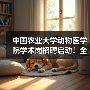中国农业大学动物医学院学术岗招聘启动！全健康守护团队等你加入（图3）