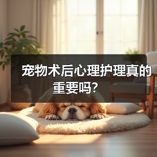 宠物术后心理护理真的重要吗?(图1) 宠物术后心理护理真的重要吗?(图1)