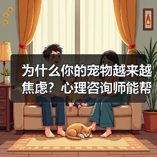 为什么你的宠物越来越焦虑？心理咨询师能帮上忙吗？