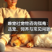 唯宠社宠物咨询指南:选宠、饲养与常见问题全解析2026(图3) 唯宠社宠物咨询指南:选宠、饲养与常见问题全解析2026(图3)