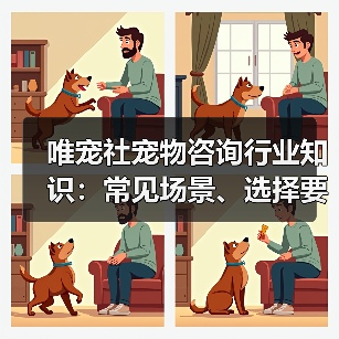 唯宠社宠物咨询行业知识：常见场景、选择要点与注意事项