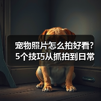 宠物照片怎么拍好看?5个技巧从抓拍到日常维护(图2) 宠物照片怎么拍好看?5个技巧从抓拍到日常维护(图2)