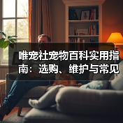 唯宠社宠物百科实用指南:选购、维护与常见问题解析(图2) 唯宠社宠物百科实用指南:选购、维护与常见问题解析(图2)