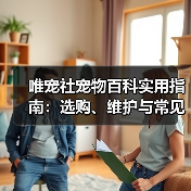 唯宠社宠物百科实用指南:选购、维护与常见问题解析(图3) 唯宠社宠物百科实用指南:选购、维护与常见问题解析(图3)