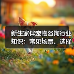 新生家伴宠物咨询行业知识：常见场景、选择要点和注意事项（图1）