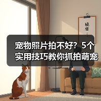 宠物照片拍不好?5个实用技巧教你抓拍萌宠日常(图3) 宠物照片拍不好?5个实用技巧教你抓拍萌宠日常(图3)