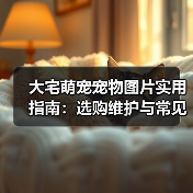 大宅萌宠宠物图片实用指南：选购维护与常见问题解析（图2）