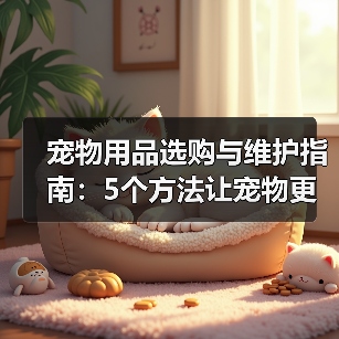 宠物用品选购与维护指南:5个方法让宠物更爱用(图4) 宠物用品选购与维护指南:5个方法让宠物更爱用(图4)
