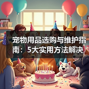 宠物用品选购与维护指南:5大实用方法解决常见难题(图2) 宠物用品选购与维护指南:5大实用方法解决常见难题(图2)