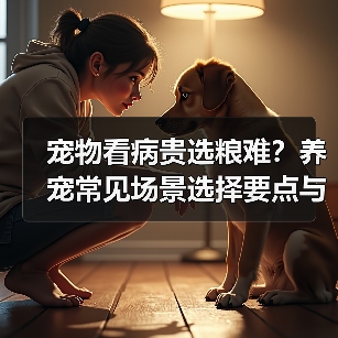 宠物看病贵选粮难?养宠常见场景选择要点与注意事项(图1) 宠物看病贵选粮难?养宠常见场景选择要点与注意事项(图1)