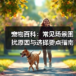 宠物百科：常见场景困扰原因与选择要点指南
