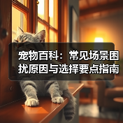 宠物百科:常见场景困扰原因与选择要点指南(图4) 宠物百科:常见场景困扰原因与选择要点指南(图4)