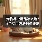 宠物养护用品怎么选？5个实用方法教你正确判断与使用