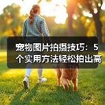 宠物图片拍摄技巧：5个实用方法轻松拍出高颜值照片（图2）