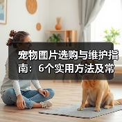 宠物图片选购与维护指南：6个实用方法及常见问题解析（图3）