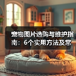 宠物图片选购与维护指南：6个实用方法及常见问题解析（图4）
