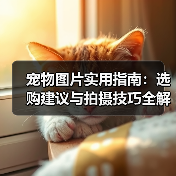 宠物图片实用指南：选购建议与拍摄技巧全解析（图3）