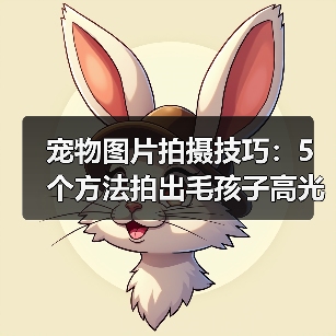 宠物图片拍摄技巧：5个方法拍出毛孩子高光时刻（图3）