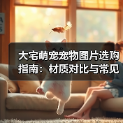 大宅萌宠宠物图片选购指南：材质对比与常见问题解析（图2）