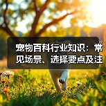 宠物百科行业知识:常见场景、选择要点及注意事项(图4) 宠物百科行业知识:常见场景、选择要点及注意事项(图4)