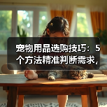宠物用品选购技巧：5个方法精准判断需求，附日常维护指南（图2）