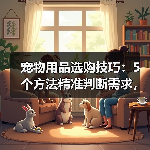 宠物用品选购技巧：5个方法精准判断需求，附日常维护指南（图4）