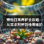 宠物日常养护全攻略：从需求判断到使用维护的5个方法（图1）