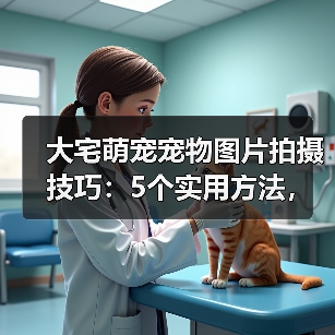 大宅萌宠宠物图片拍摄技巧：5个实用方法，拍出高级感（图3）