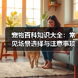 宠物百科知识大全：常见场景选择与注意事项指南