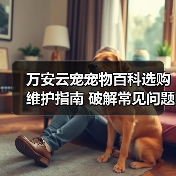 万安云宠宠物百科选购维护指南 破解常见问题解析