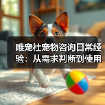 唯宠社宠物咨询日常经验:从需求判断到使用维护全攻略(图1) 唯宠社宠物咨询日常经验:从需求判断到使用维护全攻略(图1)