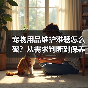宠物用品维护难题怎么破？从需求判断到保养的全攻略（图2）