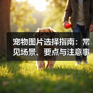 宠物图片选择指南:常见场景、要点与注意事项(图2) 宠物图片选择指南:常见场景、要点与注意事项(图2)