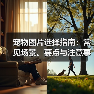 宠物图片选择指南:常见场景、要点与注意事项(图3) 宠物图片选择指南:常见场景、要点与注意事项(图3)