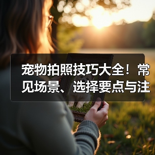 宠物拍照技巧大全!常见场景、选择要点与注意事项(图2) 宠物拍照技巧大全!常见场景、选择要点与注意事项(图2)