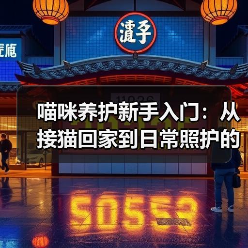 喵咪养护新手入门：从接猫回家到日常照护的完整流程