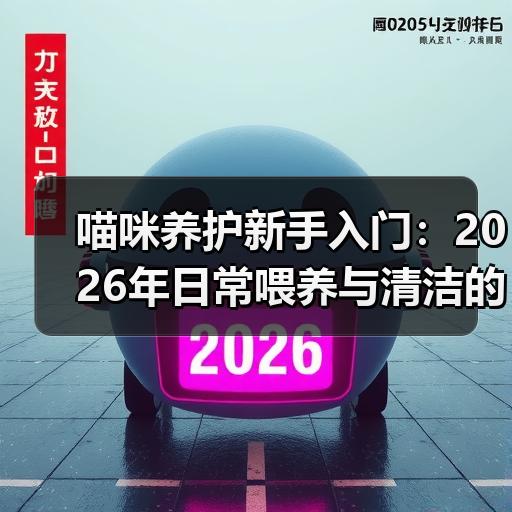 喵咪养护新手入门：2026年日常喂养与清洁的实用方法