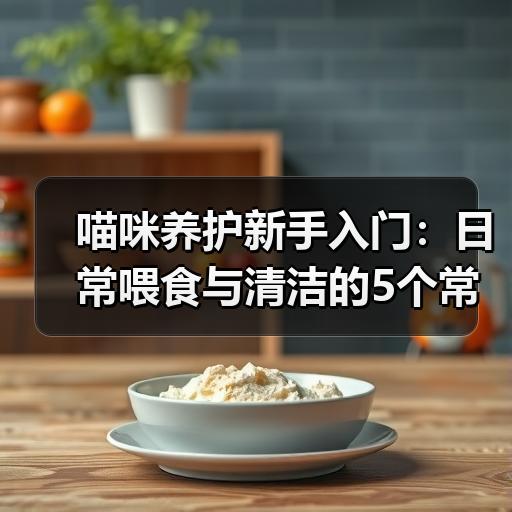 喵咪养护新手入门：日常喂食与清洁的5个常见误区